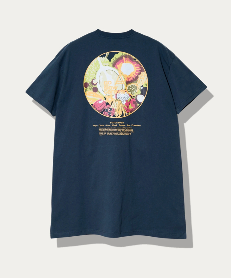 go slow caravan(ゴースローキャラバン) |USA/C サークルLOGOチュニック (WOMENS)