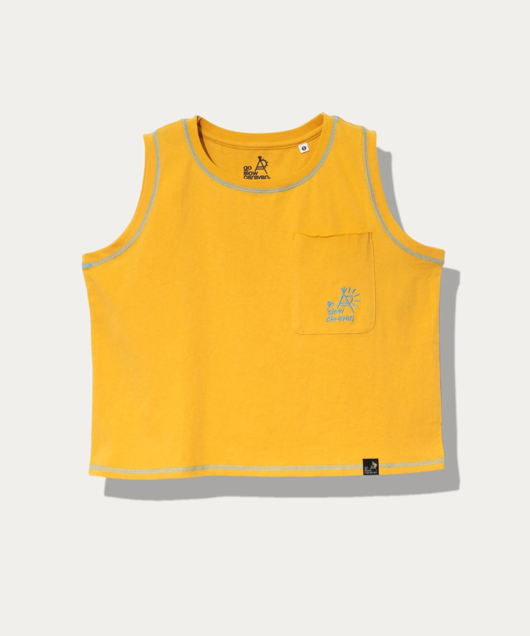 go slow caravan(ゴースローキャラバン) |USA/C タンクトップミドルTEE (WOMENS)