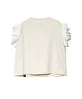 go slow caravan(ゴースローキャラバン) |USA/C フリルスリーブTEE (WOMENS)