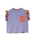 go slow caravan(ゴースローキャラバン) |USA/C フリルスリーブTEE (WOMENS)