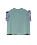 go slow caravan(ゴースローキャラバン) |USA/C フリルスリーブTEE (WOMENS)