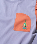 go slow caravan(ゴースローキャラバン) |USA/C フリルスリーブTEE (WOMENS)