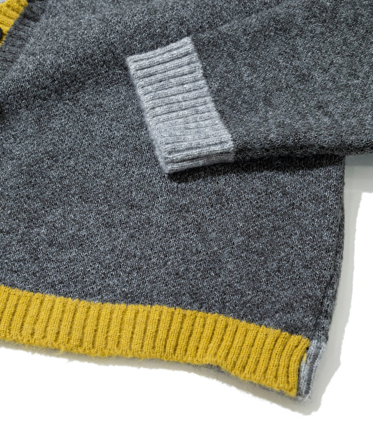 COLORK/カラック 配色ニットカーディガン (WOMENS)｜ファッション通販