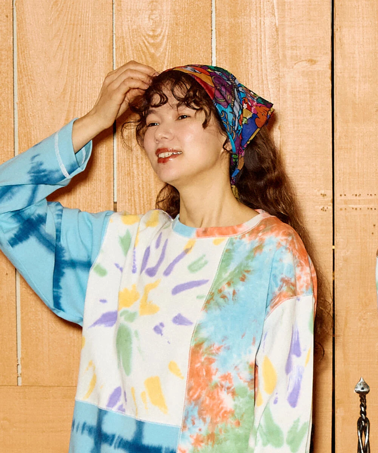 go slow caravan(ゴースローキャラバン) |フローティングジョーゼット スカーフ