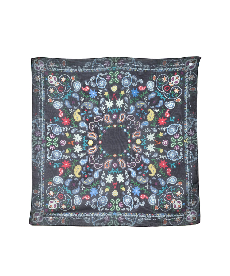 go slow caravan(ゴースローキャラバン) |フローティングジョーゼット スカーフ