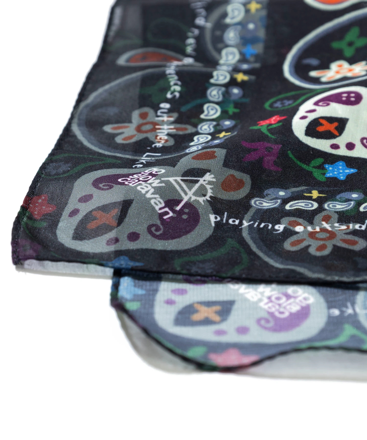 go slow caravan(ゴースローキャラバン) |フローティングジョーゼット スカーフ