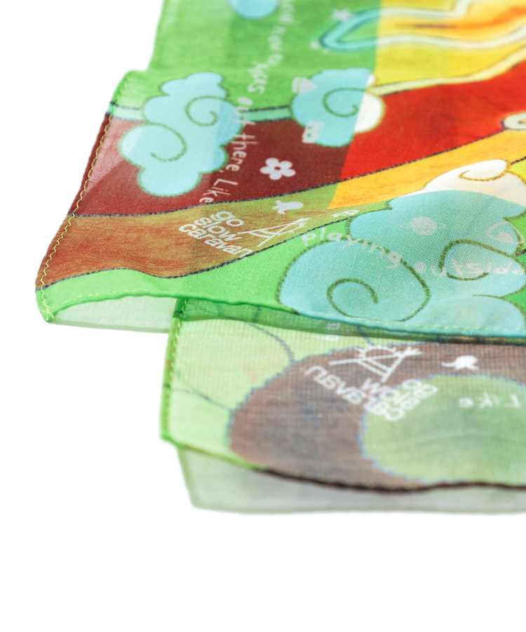 go slow caravan(ゴースローキャラバン) |フローティングジョーゼット スカーフ