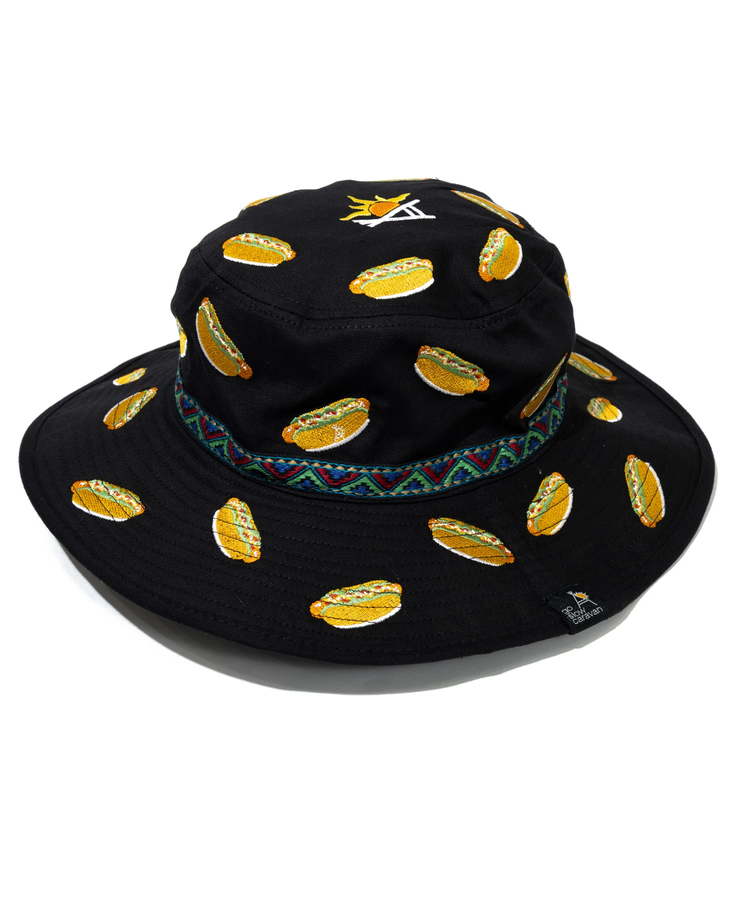 go slow caravan(ゴースローキャラバン) |ライトキャンバス総刺繍キャンパーハット