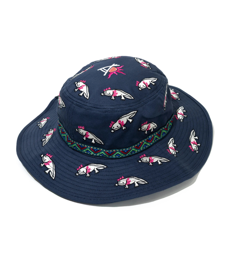 go slow caravan(ゴースローキャラバン) |ライトキャンバス総刺繍キャンパーハット