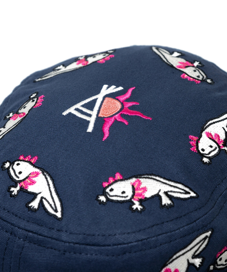 go slow caravan(ゴースローキャラバン) |ライトキャンバス総刺繍キャンパーハット