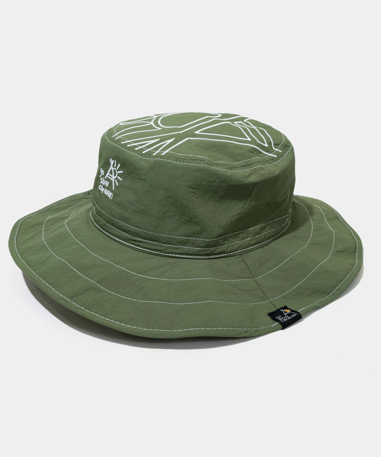 go slow caravan(ゴースローキャラバン) |タスランナイロン撥水キャンパーハット