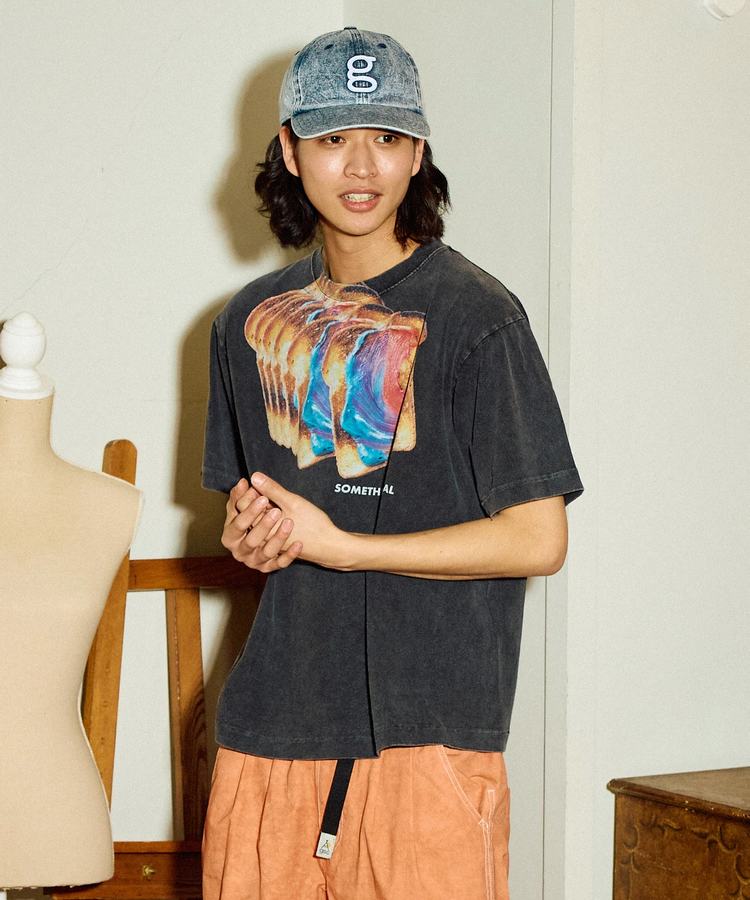 go slow caravan(ゴースローキャラバン) |gワッペンデニム ヴィンテージフェードBBキャップ