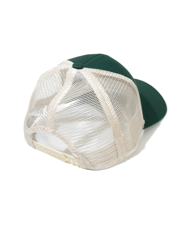 go slow caravan(ゴースローキャラバン) |ツイルヒッピーロゴ 6パネルメッシュキャップ