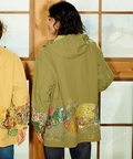 go slow caravan(ゴースローキャラバン) |ウェザークロスパネル刺繍フィールドコート (MENS/WOMENS)
