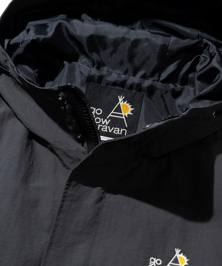 go slow caravan(ゴースローキャラバン) |ウェザークロスパネル刺繍フィールドコート (MENS/WOMENS)