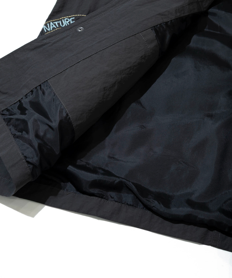 go slow caravan(ゴースローキャラバン) |ウェザークロスパネル刺繍フィールドコート (MENS/WOMENS)