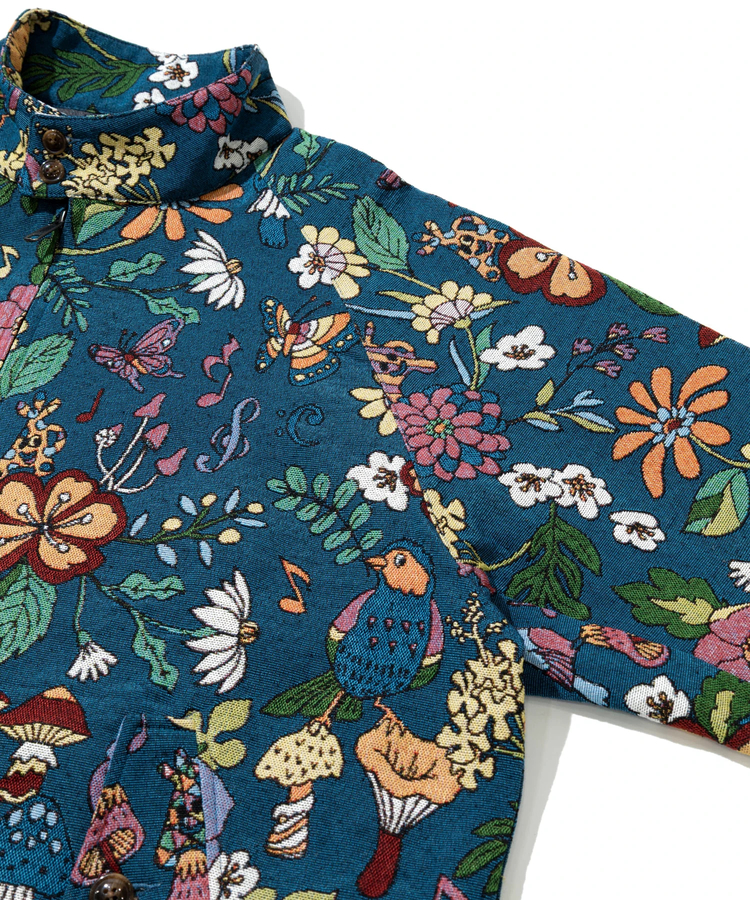 go slow caravan(ゴースローキャラバン) |ゴブランハッピーフラワーハリントンJKT (MENS)