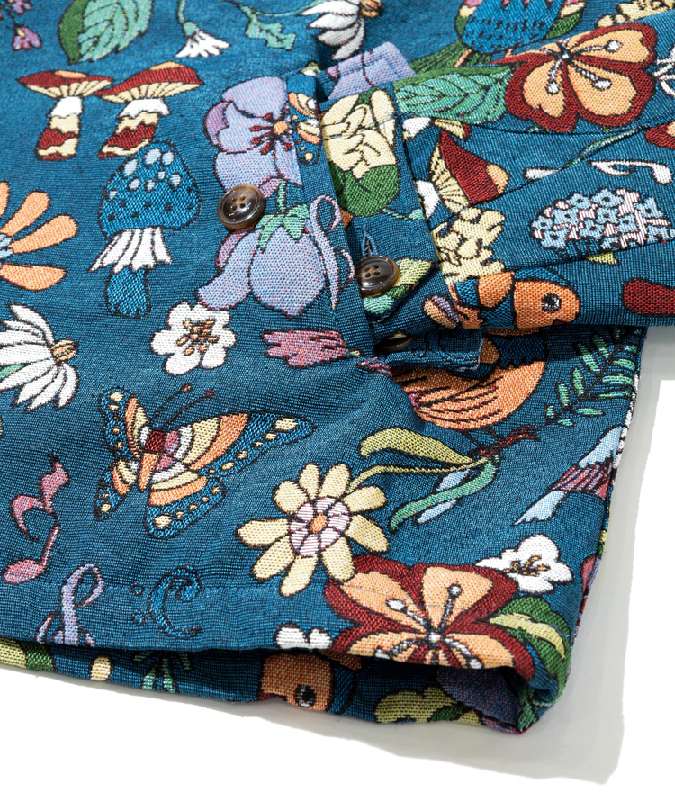 go slow caravan(ゴースローキャラバン) |ゴブランハッピーフラワーハリントンJKT (MENS)