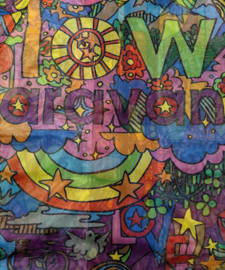 go slow caravan(ゴースローキャラバン) |総柄プリントメッシュ防蚊加工パーカーJKT (MENS)