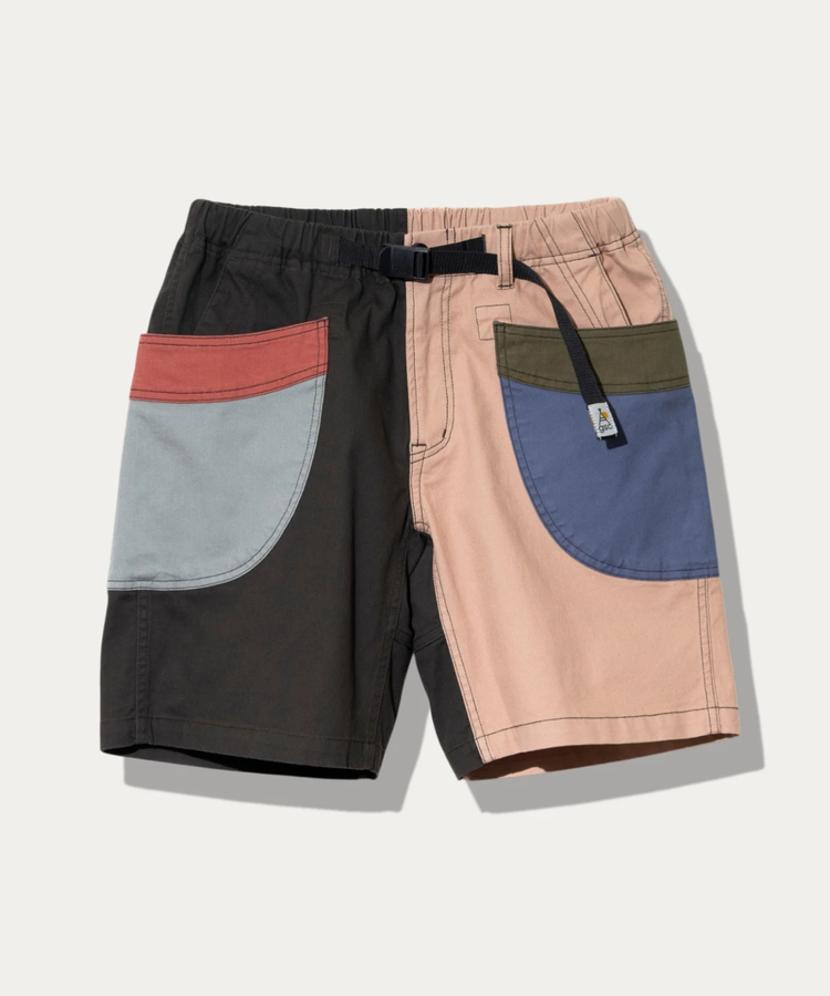 go slow caravan(ゴースローキャラバン) |ストレッチオックスクレイジー脇ポケショーツ (MENS/WOMENS)