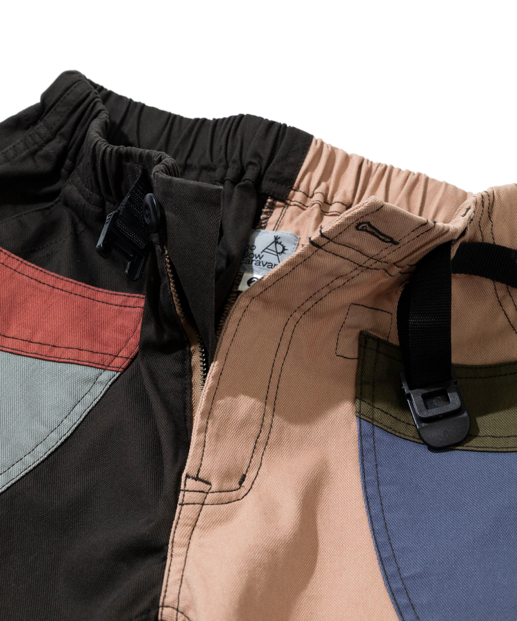 go slow caravan(ゴースローキャラバン) |ストレッチオックスクレイジー脇ポケショーツ (MENS/WOMENS)