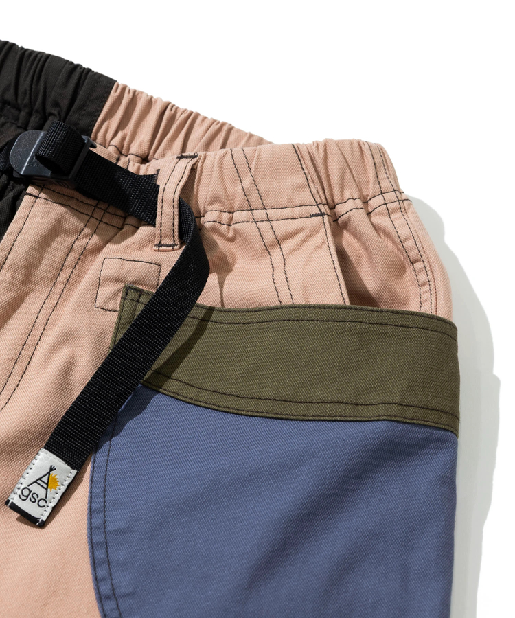 go slow caravan(ゴースローキャラバン) |ストレッチオックスクレイジー脇ポケショーツ (MENS/WOMENS)