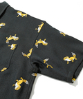 go slow caravan(ゴースローキャラバン) |ブッチャー総柄プリントS/Sシャツ (MENS/WOMENS)