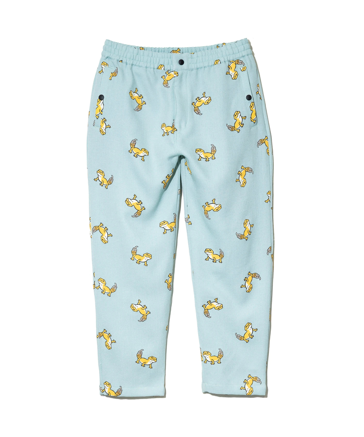 go slow caravan(ゴースローキャラバン) |ブッチャー総柄プリントイージーアンクルパンツ (MENS)