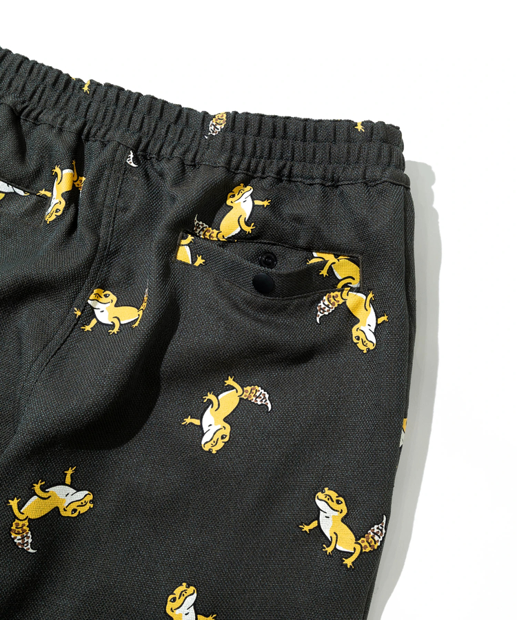 go slow caravan(ゴースローキャラバン) |ブッチャー総柄プリントイージーアンクルパンツ (MENS)