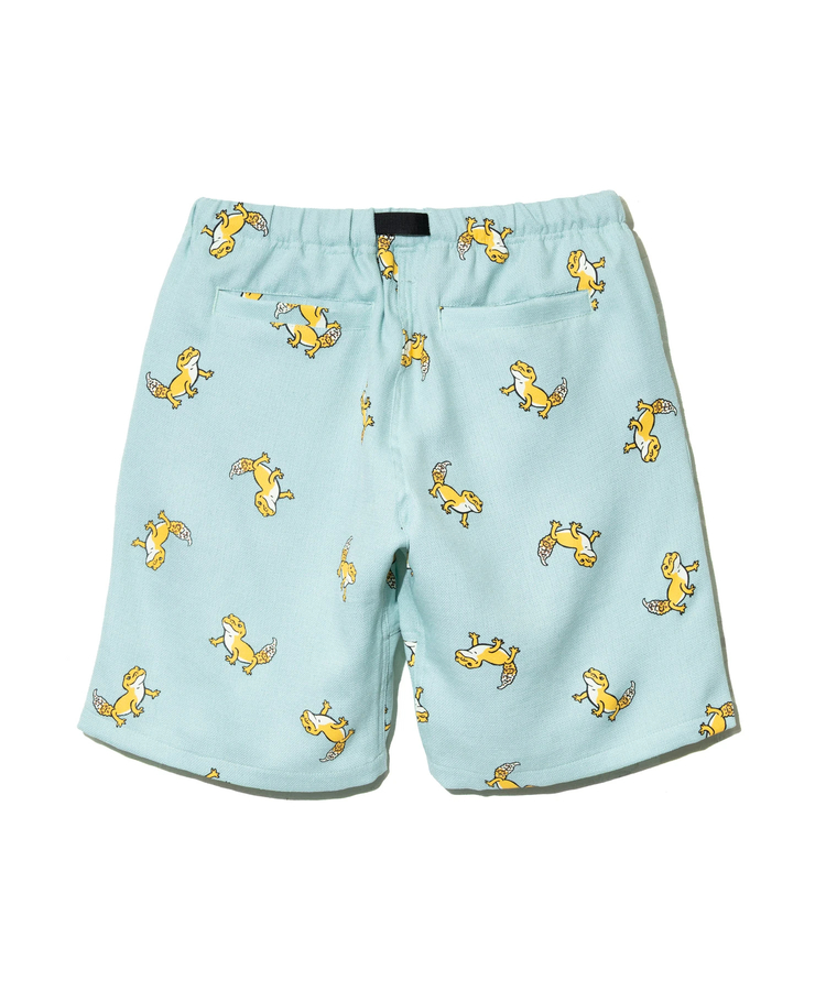 go slow caravan(ゴースローキャラバン) |ブッチャー総柄プリントイージーショーツ (MENS)