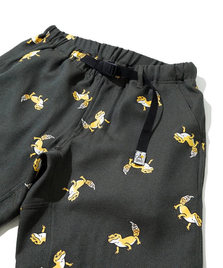 go slow caravan(ゴースローキャラバン) |ブッチャー総柄プリントイージーショーツ (MENS)