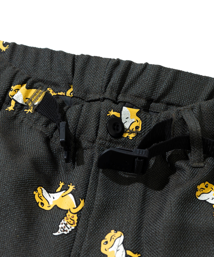 go slow caravan(ゴースローキャラバン) |ブッチャー総柄プリントイージーショーツ (MENS)