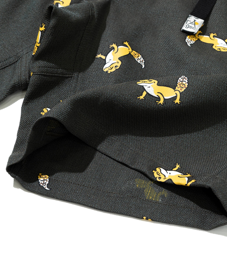 go slow caravan(ゴースローキャラバン) |ブッチャー総柄プリントイージーショーツ (MENS)