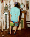 go slow caravan(ゴースローキャラバン) |N/Cストレッチクレイジー脇ポケショーツ (MENS/WOMENS)