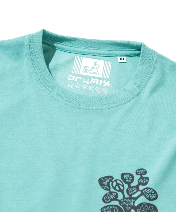 go slow caravan(ゴースローキャラバン) |Drymix TREE TEE (MENS)