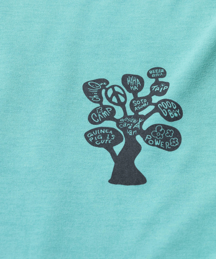 go slow caravan(ゴースローキャラバン) |Drymix TREE TEE (MENS)