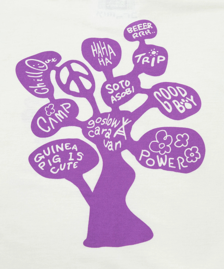 go slow caravan(ゴースローキャラバン) |Drymix TREE TEE (MENS)