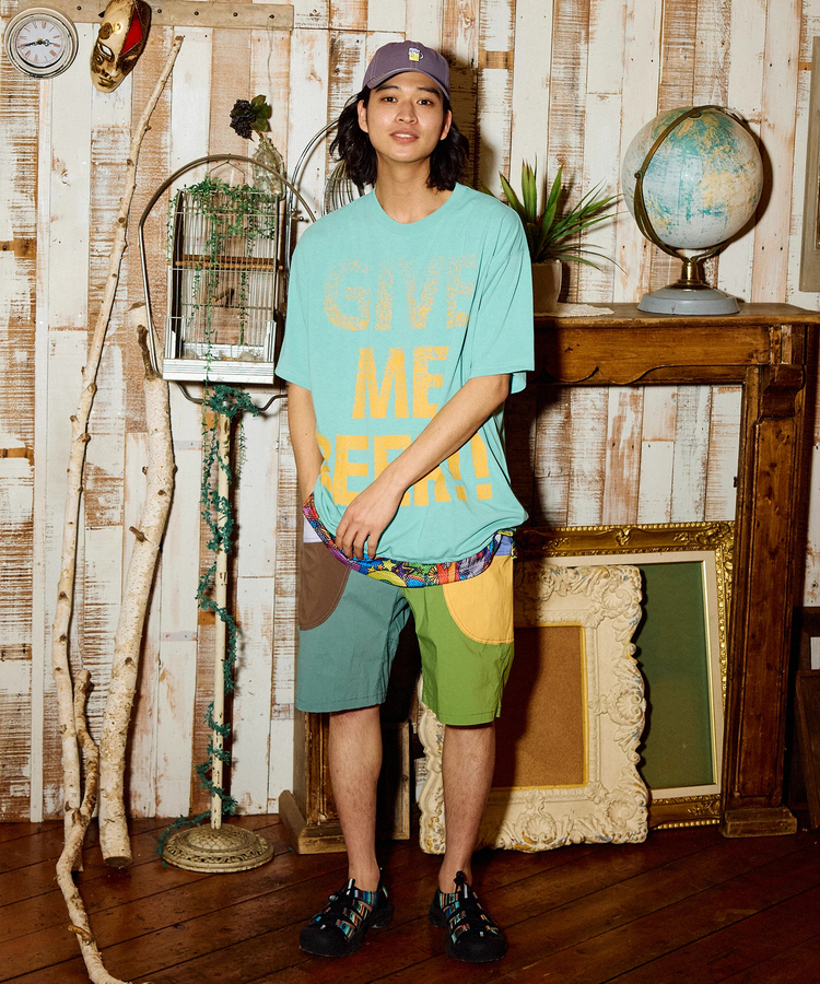 go slow caravan(ゴースローキャラバン) |Drymix GIVE ME BEER BIG TEE (MENS)