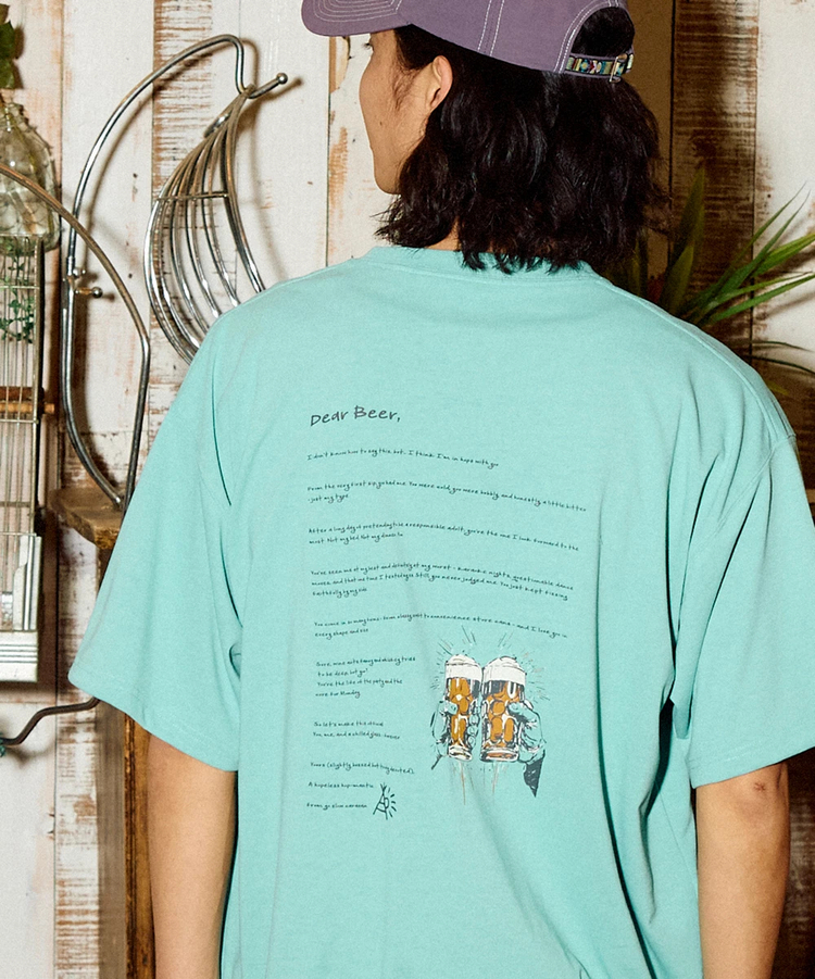 go slow caravan(ゴースローキャラバン) |Drymix GIVE ME BEER BIG TEE (MENS)