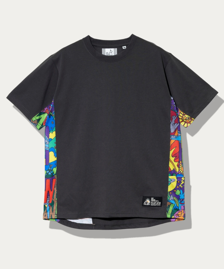 go slow caravan(ゴースローキャラバン) |Drymix サイケ切替アクティビ TEE (MENS)
