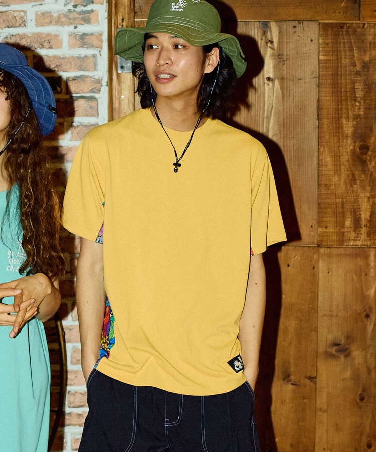 go slow caravan(ゴースローキャラバン) |Drymix サイケ切替アクティビ TEE (MENS)