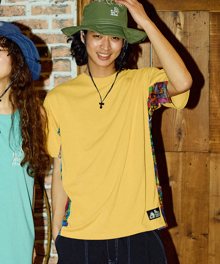 go slow caravan(ゴースローキャラバン) |Drymix サイケ切替アクティビ TEE (MENS)