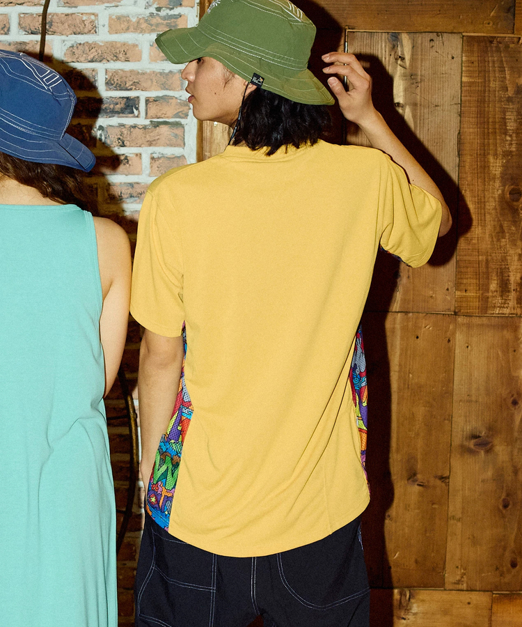 go slow caravan(ゴースローキャラバン) |Drymix サイケ切替アクティビ TEE (MENS)