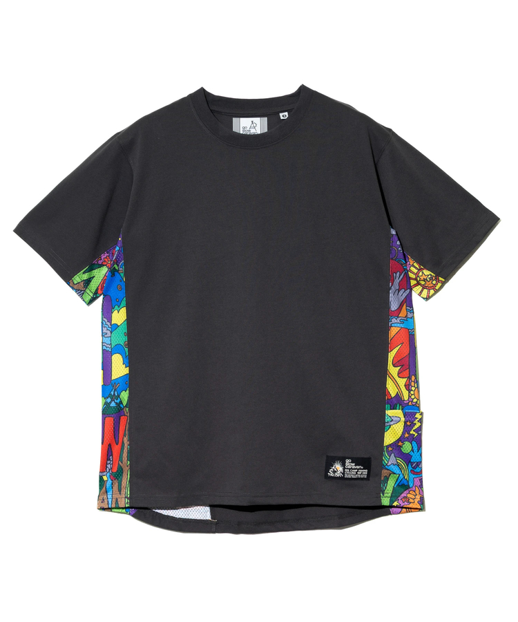 go slow caravan(ゴースローキャラバン) |Drymix サイケ切替アクティビ TEE (MENS)
