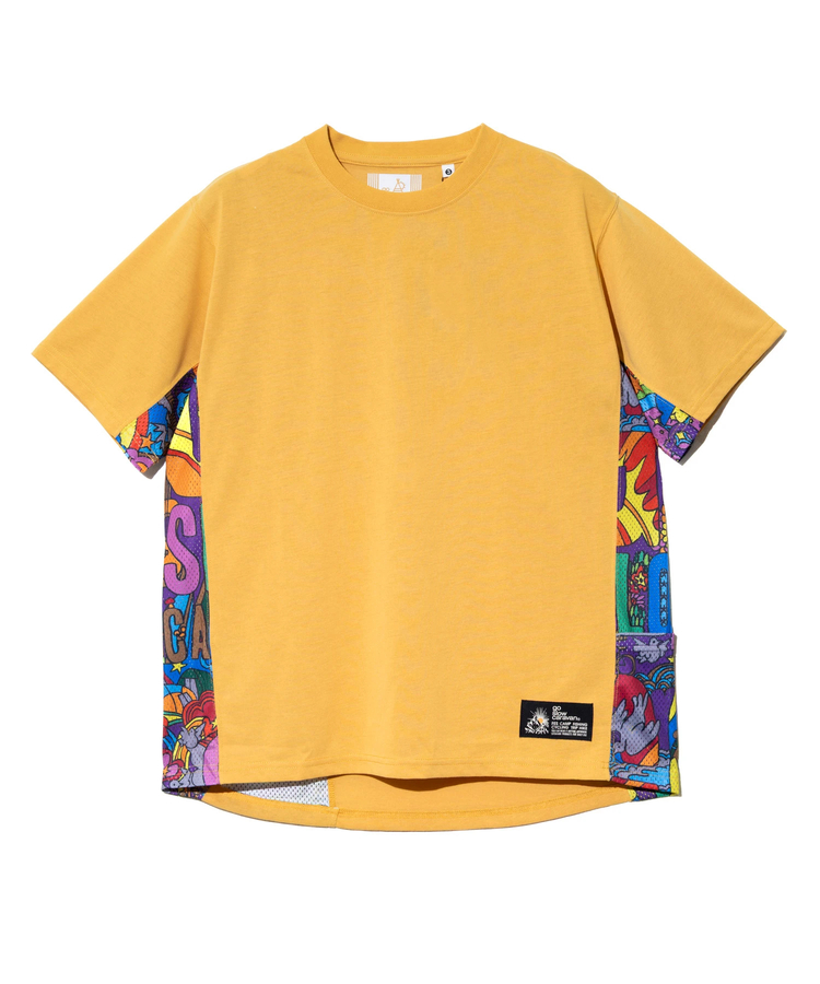 go slow caravan(ゴースローキャラバン) |Drymix サイケ切替アクティビ TEE (MENS)