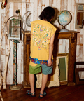 go slow caravan(ゴースローキャラバン) |Drymix ペイズリー ノースリーブ BIG TEE (MENS)