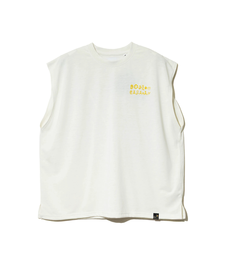 go slow caravan(ゴースローキャラバン) |Drymix ペイズリー ノースリーブ BIG TEE (MENS)