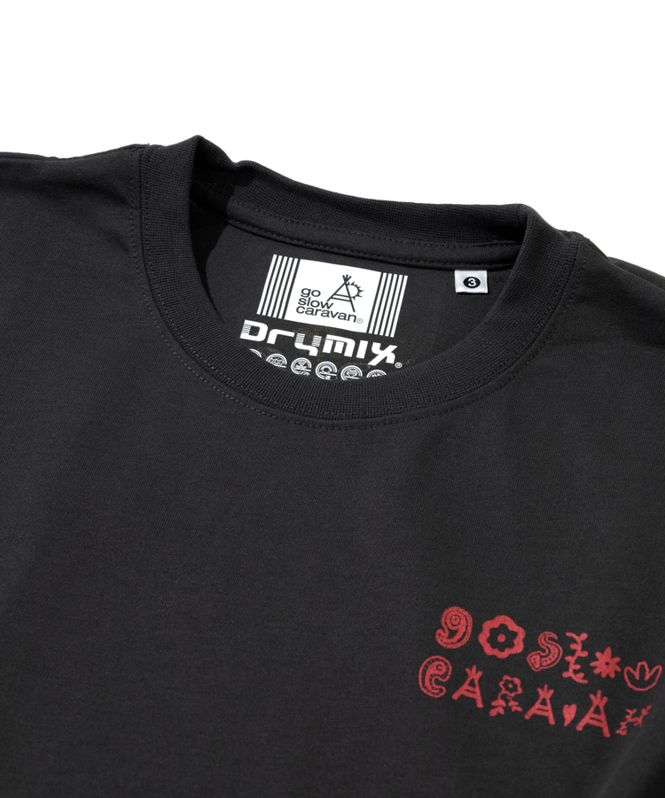 go slow caravan(ゴースローキャラバン) |Drymix ペイズリー ノースリーブ BIG TEE (MENS)
