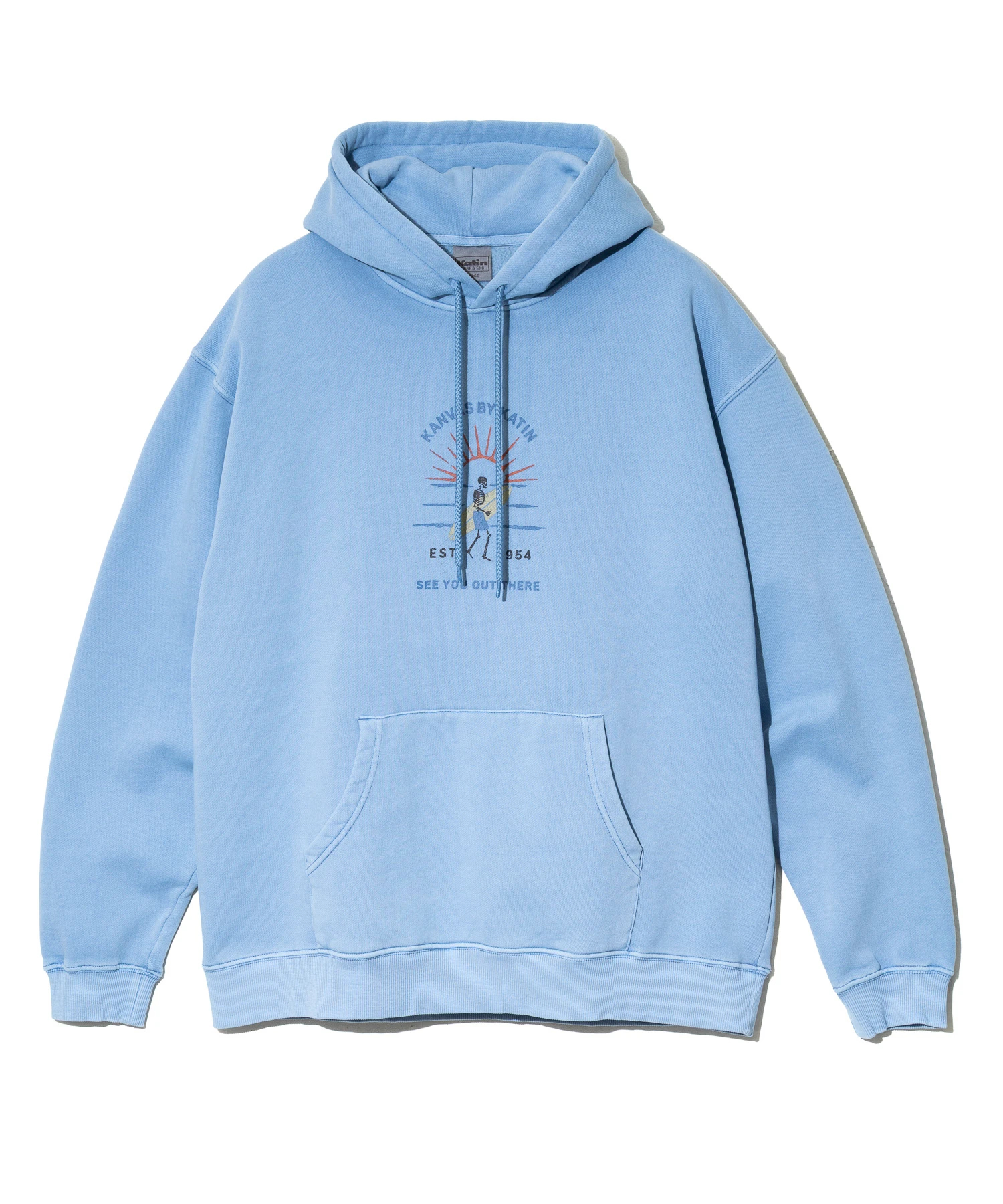 GSC別注】KATIN/ケイティン スカル製品染め POパーカー -SURF- (MENS 