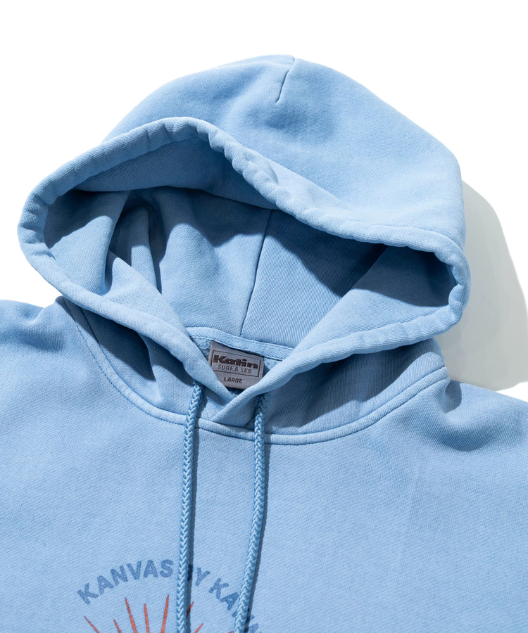 go slow caravan(ゴースローキャラバン) |【GSC別注】KATIN/ケイティン スカル製品染め POパーカー -SURF- (MENS)